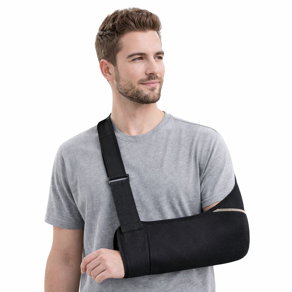 Tipoia Anatômica Com Alça Regulável – Suporte Seguro Para o Braço 70X35CM