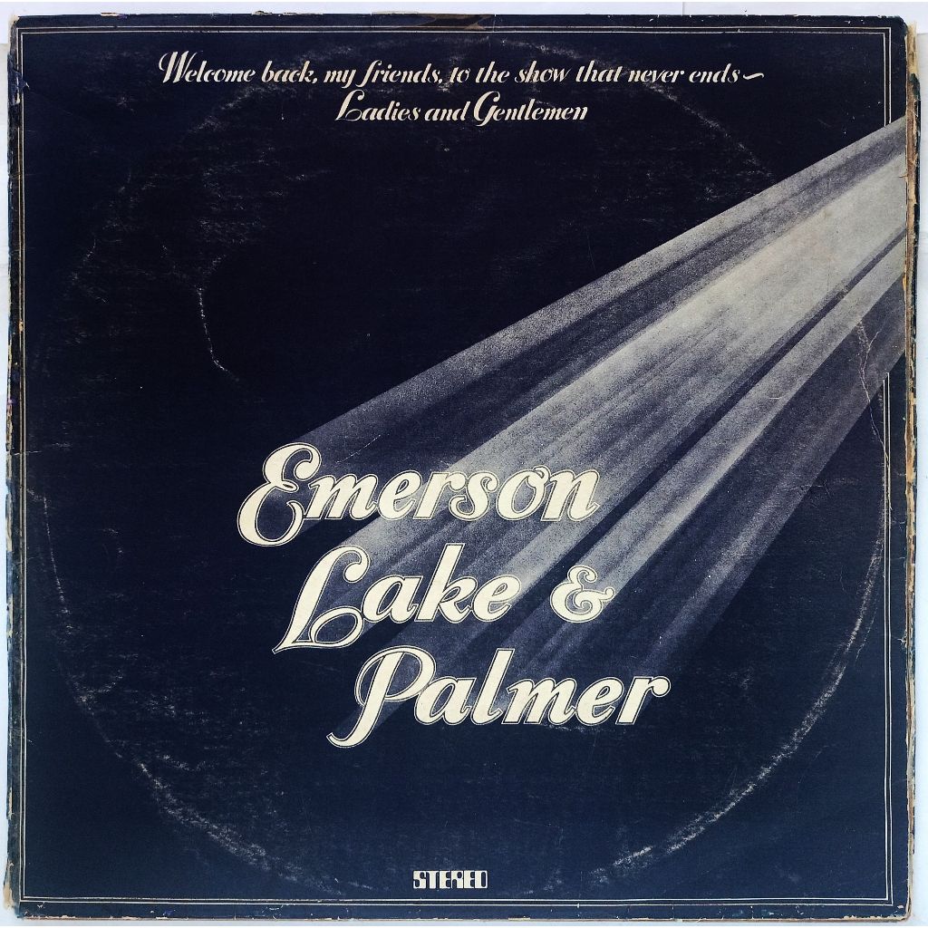 Lp Triplo Emerson Lake & Palmer Welcome Back My Friends 1974 - LER A DESCRIÇÃO