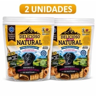 kIT 2 TRAQUÉIA BOVINA ALIMENTO NATURAL PARA CÃES PRÓ BONE 150g
