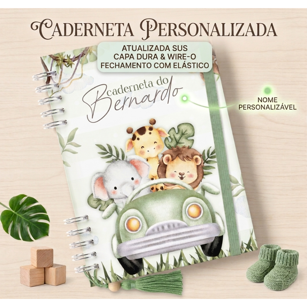 Caderneta de Vacinação do Bebê Atualizada SUS, caderneta de saúde, vacina Safari