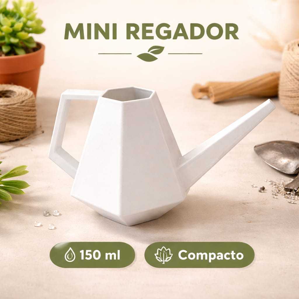 Kit Mini Regador Bicuda – Jardinagem, Decoração, Mini Horta e Jardim Vertical