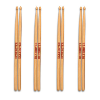 Baqueta 5A Profissional Para Bateria Madeira Resistente Alta Durabilidade Par