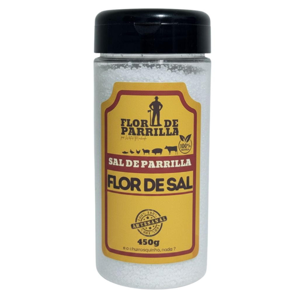 Flor de Parrilha - Flor de Sal 450g 100% Natural