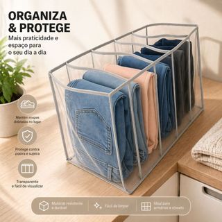 kit 3 Colmeia Sapateira Organizadora 40X30X25cm tenis sapatos chinelos calças moletons bl…