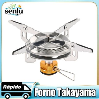 Mini fogão portátil 3500w De Aço Inoxidável Dobrável Ultra Leve Adequado Para Acampamento Piquenique Compacto