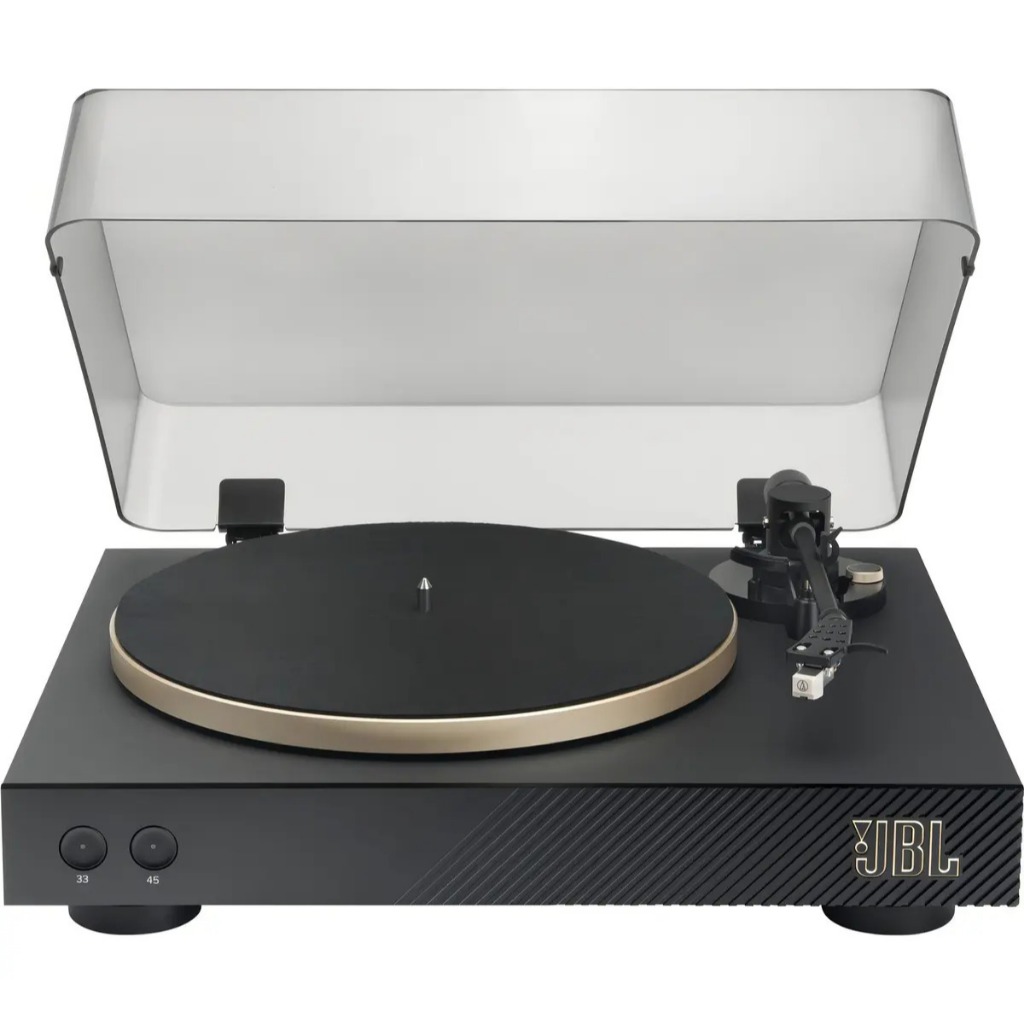 Toca-discos Jbl Spinner Bluetooth Acionamento Por Correia Cor Preto