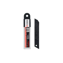 Kit 10 Unidades Lâmina Estilete 18mm Aço Especial Preto CTY-23718100 - CTPOHR
