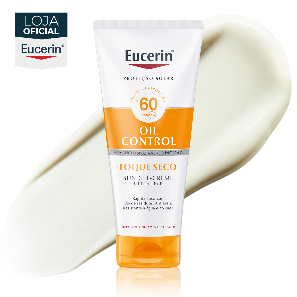 EUCERIN Protetor Solar Corporal Oil Control FPS 60 200ml em Oferta na Shopee