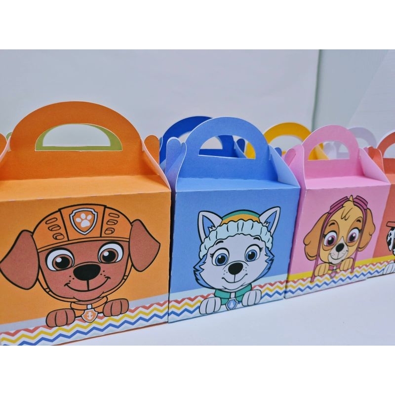 Caixa Maletinha Patrulha Canina, caixinha personalizada Patrulha canina, lembrancinha personalizada Patrulha canina