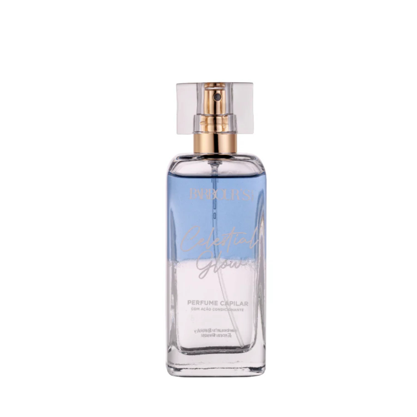 Perfume para cabelo Celestial Glow / finalizador termoativo - Barbour's Beauty