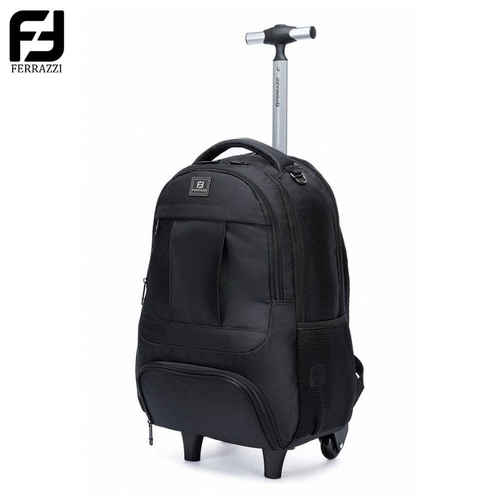 Ferrazzi Mochila Executiva Rodas Notebook Viagem Trabalho Resistente Reforçada Alças 24L