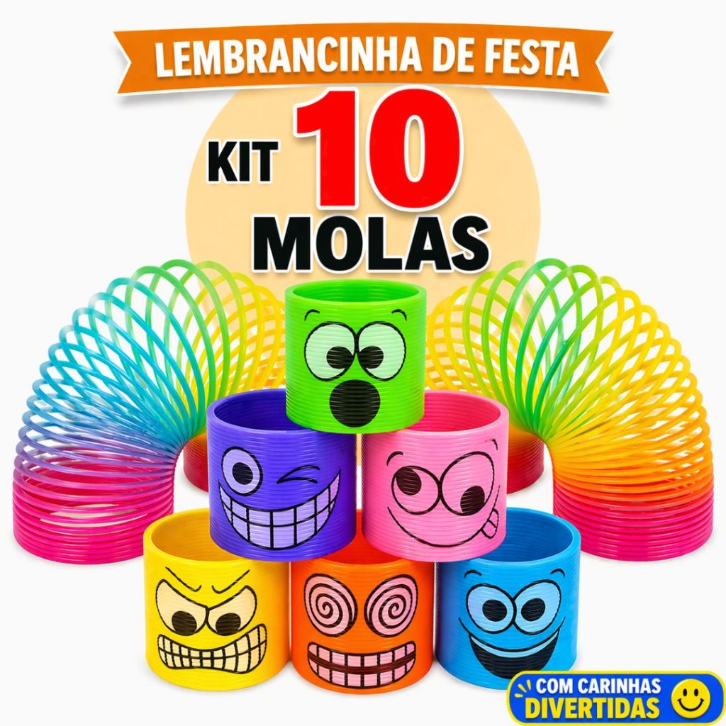 10 Mola Maluca Colorida Brinquedo Kit Lembrancinha Festa Infantil Brinde Prenda Junina Brinquedos Criança
