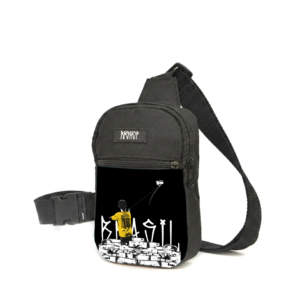 Shoulder Bag Brasil Favela Streetwear Pochete Transversal RFSHOP
