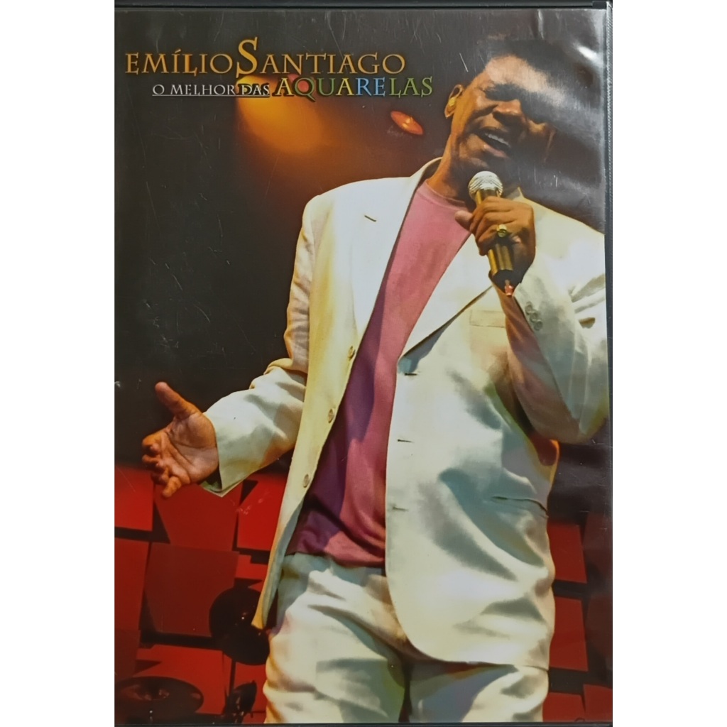 dvd Emilio Santiago -o melhor das aquarelas