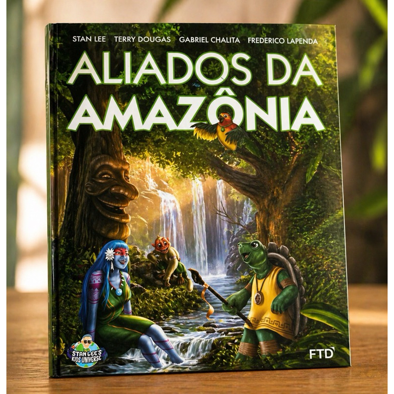 Aliados da Amazônia - Stan Lee - Livro Infantil Aventura Educativa | FTD
