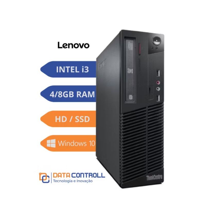 CPU-DESKTOP Lenovo M92 Intel I5 3º Geração Rapida