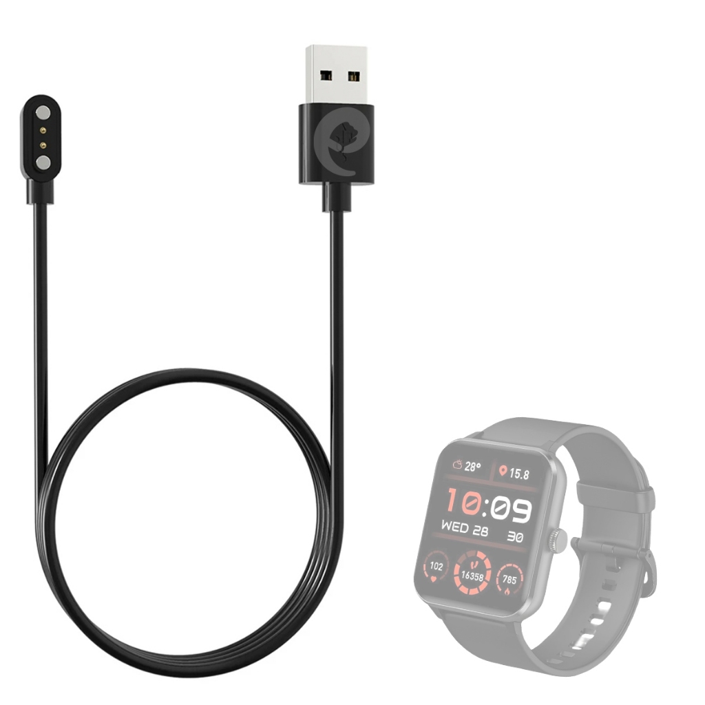 Cabo Carregador Usb Compatível Com Smartwatch IOWODO R50 Magnético