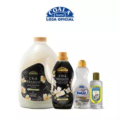 Kit Coala Rotina Perfumada Chá Branco