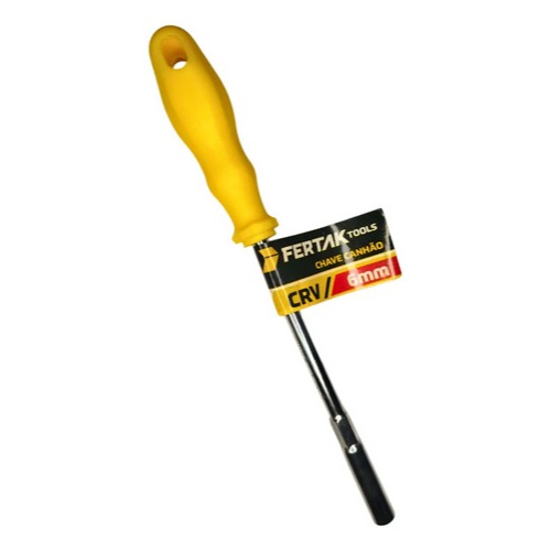Chave Canhão Aperto Porca Parafuso Crv 6mm Para Eletroeletrônica Mecânica Fertools - 2636