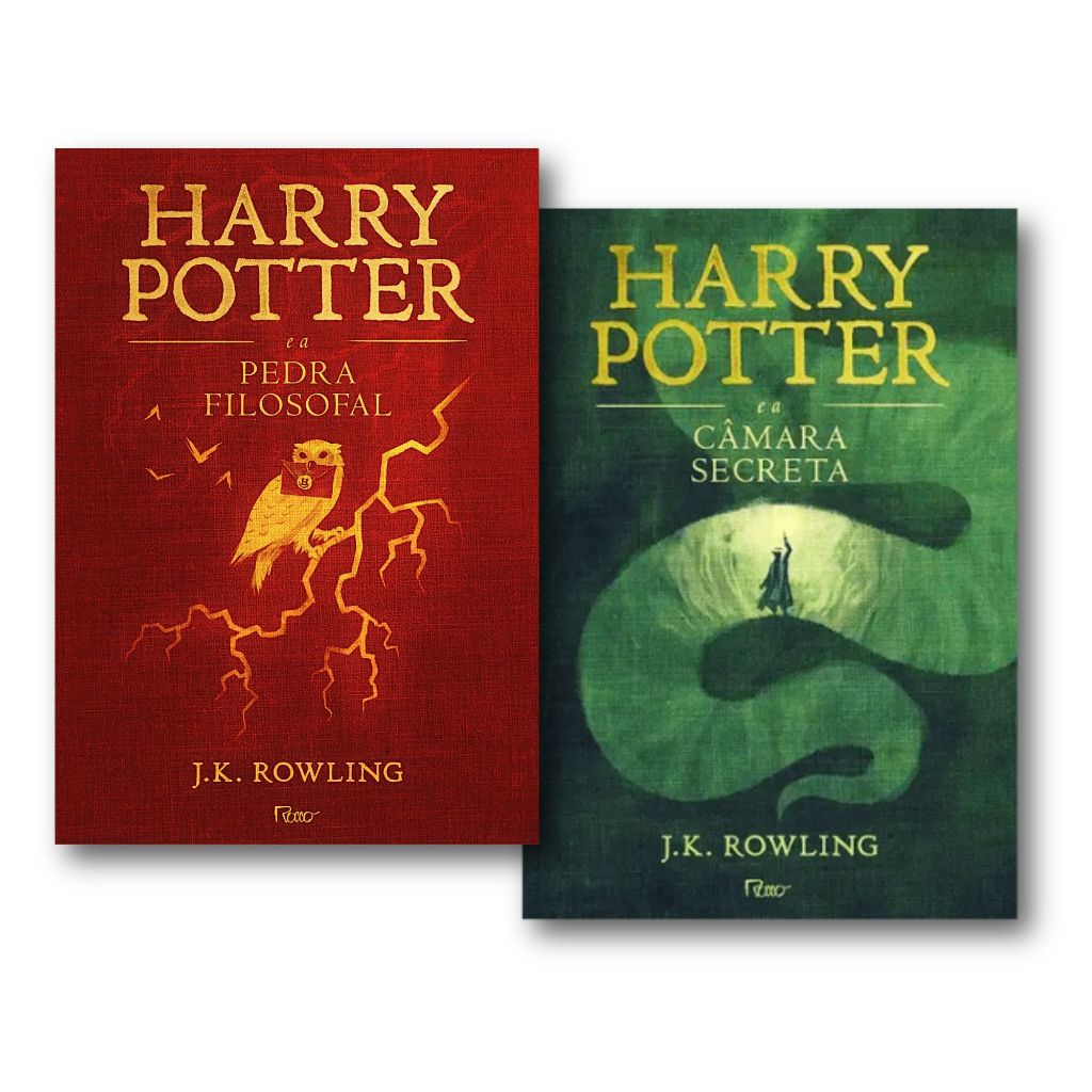 Kit Harry Potter Volumes 1 e 2 - A Pedra Filosofal e A Camara Secreta (Rocco)