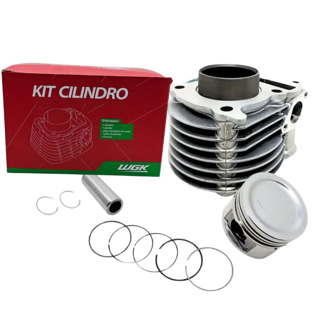 Kit Cilindro Motor Pistão e Anéis Neo At 115 Wgk