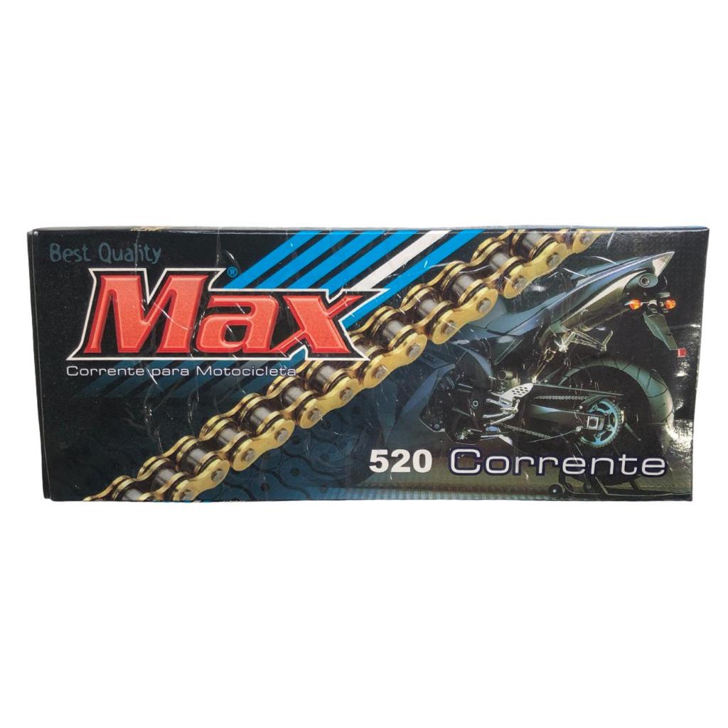 Corrente Transmissão 520x108 CBX 250 Twister Fazer 250 NX 400 Falcon