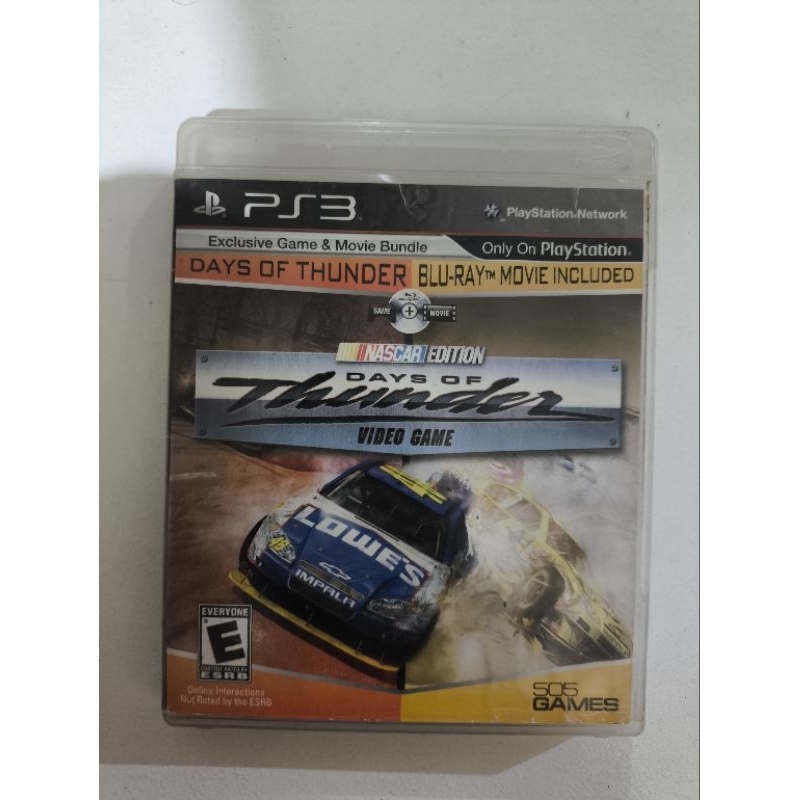 JOGO DE PS3 PLAYSTATION 3 DAYS OF THUNDER ORIGINAL