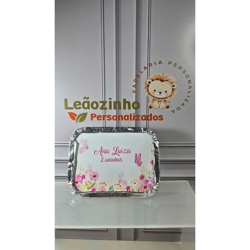 Marmitinha JARDIM DAS BORBOLETAS Personalizado - Lembrancinhas Caixas Caixinhas Personalizadas Aniversário