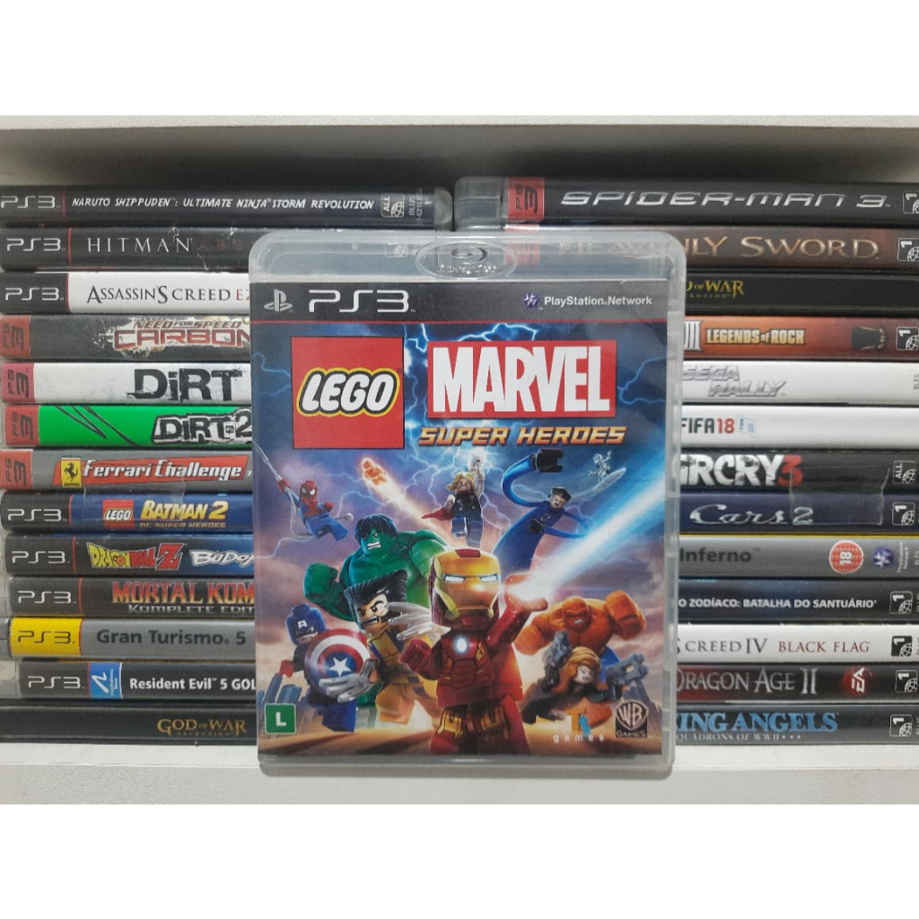 Lego Marvel Super Heroes - PS3 Midia Física