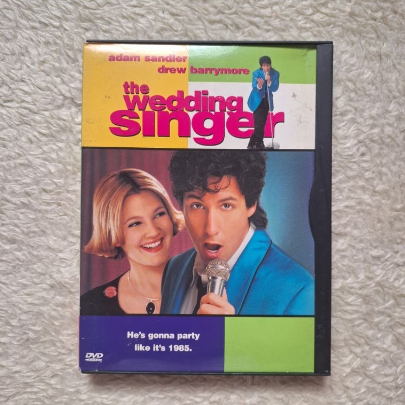 (Importado EUA) Dvd Afinado No Amor - The Wedding Singer (1998, Adam Sandler, Snapcase, Região 1)