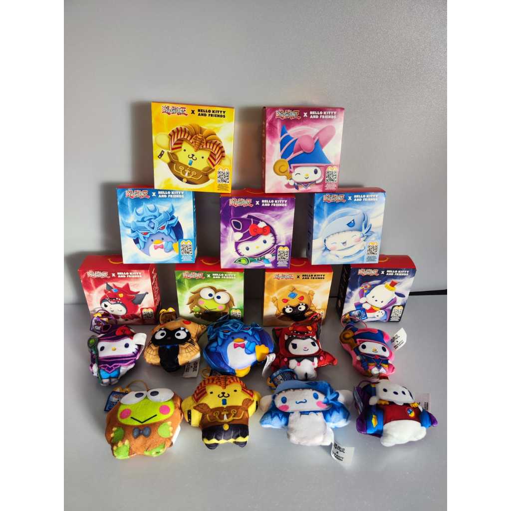 Coleção Hello Kitty e Yu-Gi-Oh! Mc Donald's - Complete a sua Coleção!