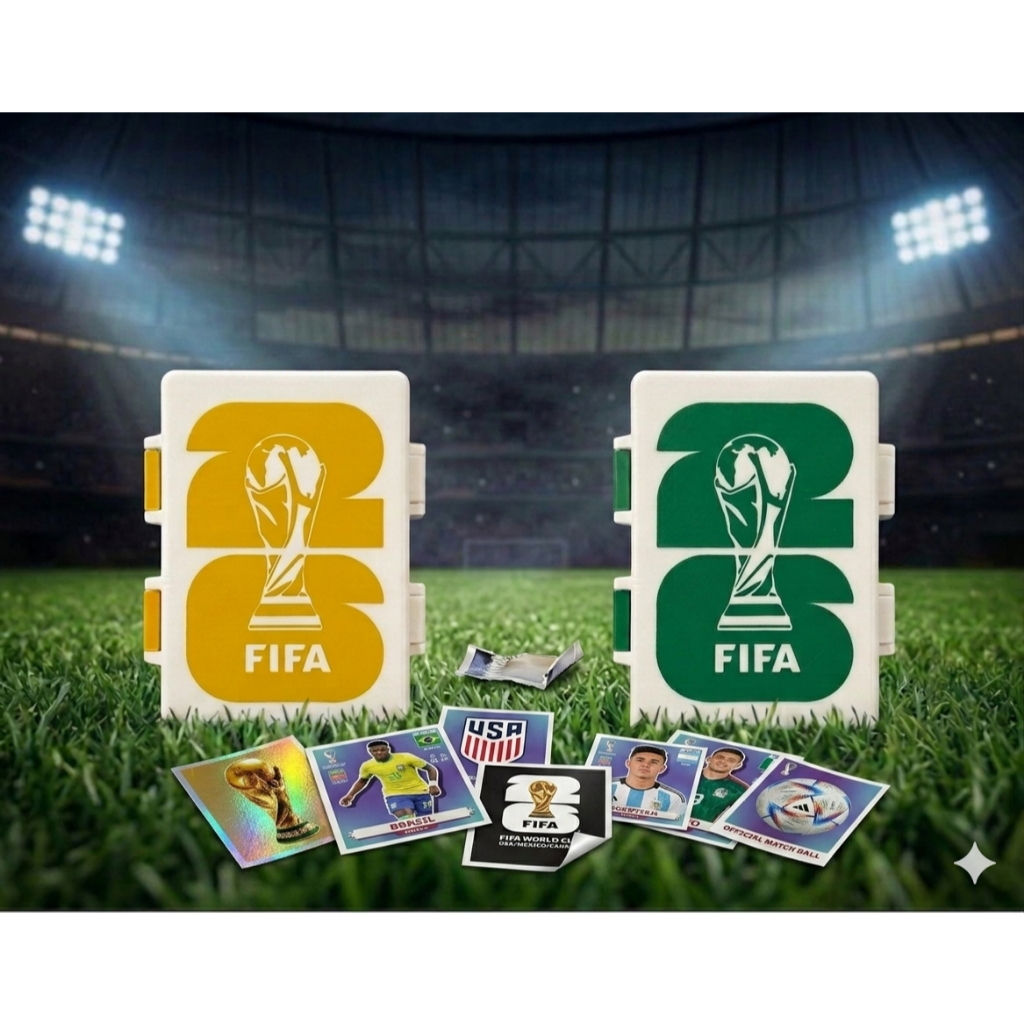 Porta Figurinhas Copa do Mundo 2026 Coleçao