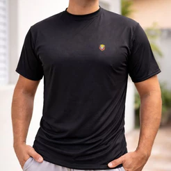 Camiseta Masculina DryFit Tecido Comeia Para Atividades Esportivas