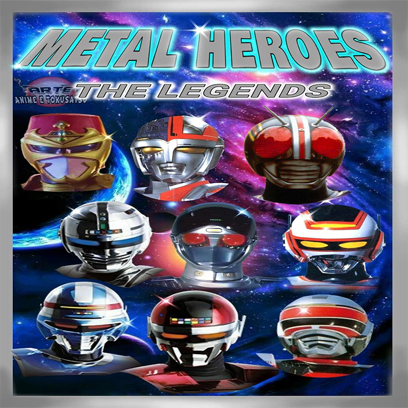 Jaspion-Jiraiya-Spielvan-Gavan-Sharivan-Shaider-Jiban e D+ Tokusatsus- DVDs Personalizados (Dublado)
