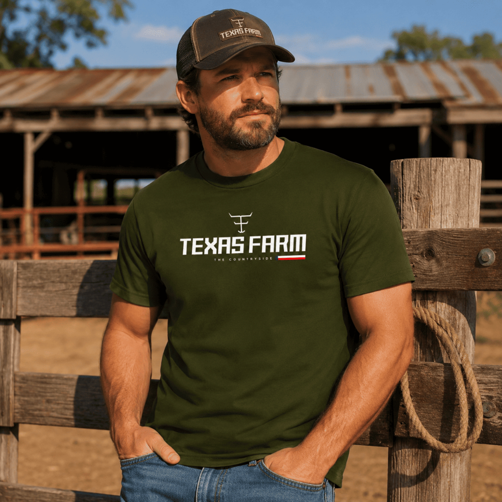 Camisa Country Camiseta Texas Farm Estados Unidos Rodeio Agro Rural 100% Algodão Fio 30.1 Oferta