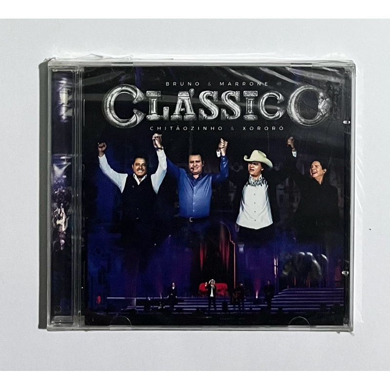 CD Chitãozinho e Xororó e Bruno e Marrone - Clássico - Novo e Lacrado!