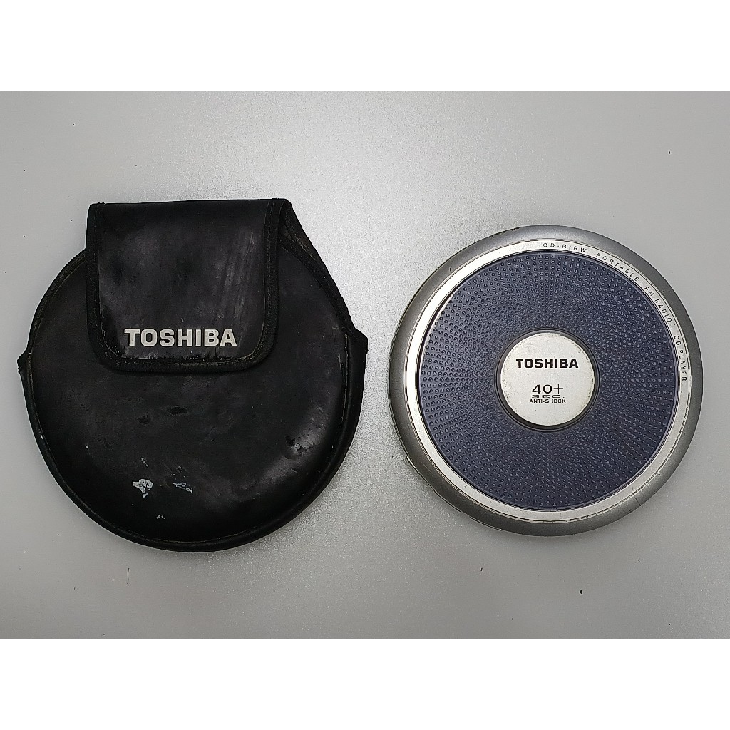Discman Cd Player Portatio com Radiio FM Toshiba cdp6150 (Com defeito)