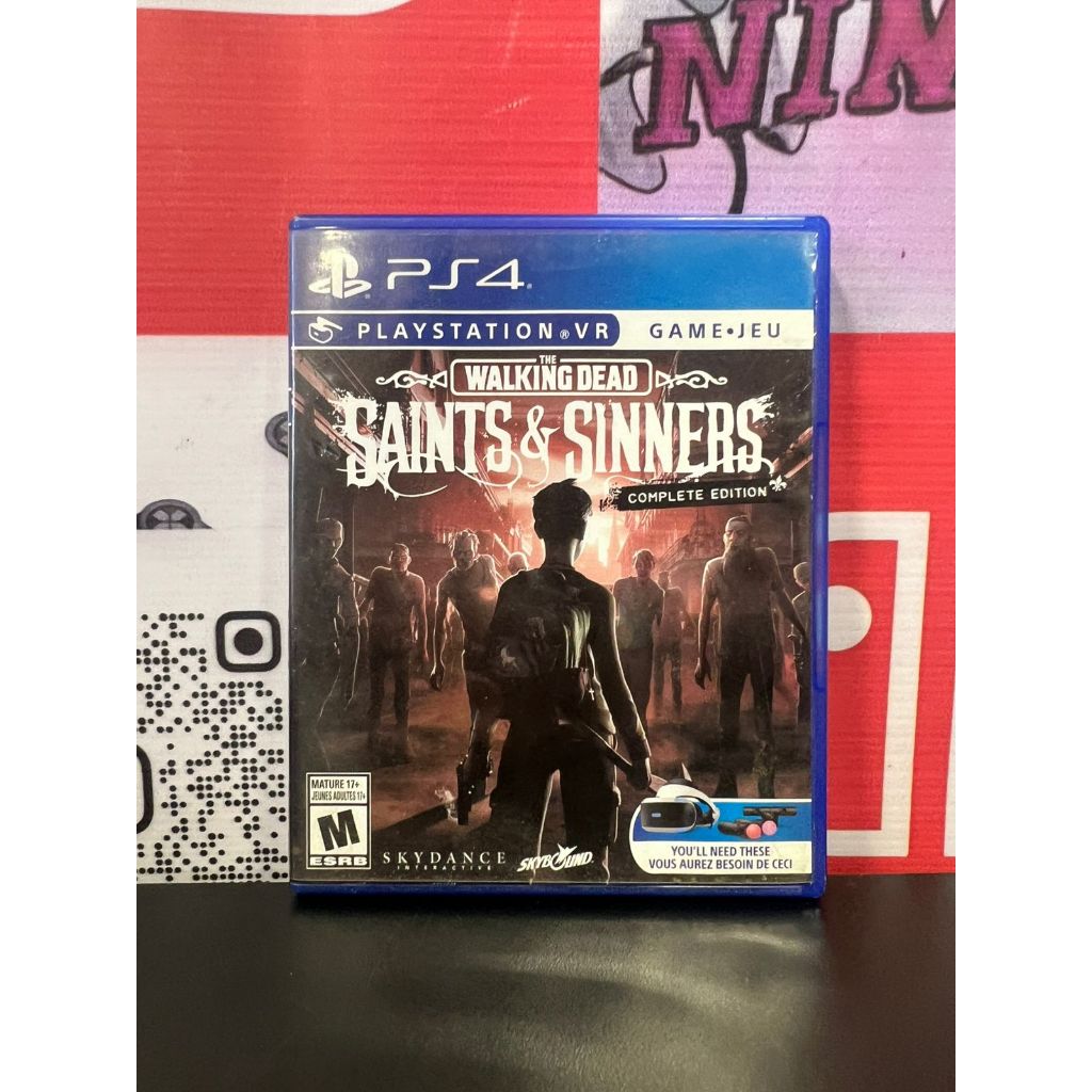 The Walking Dead Saints E Sinners PS4