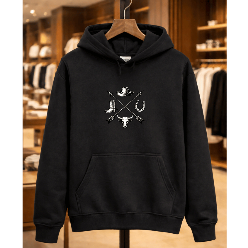 Moletom Masculino Agro - Canguru Premium Flanelado Confortável Manga Longa Punho, peluciado