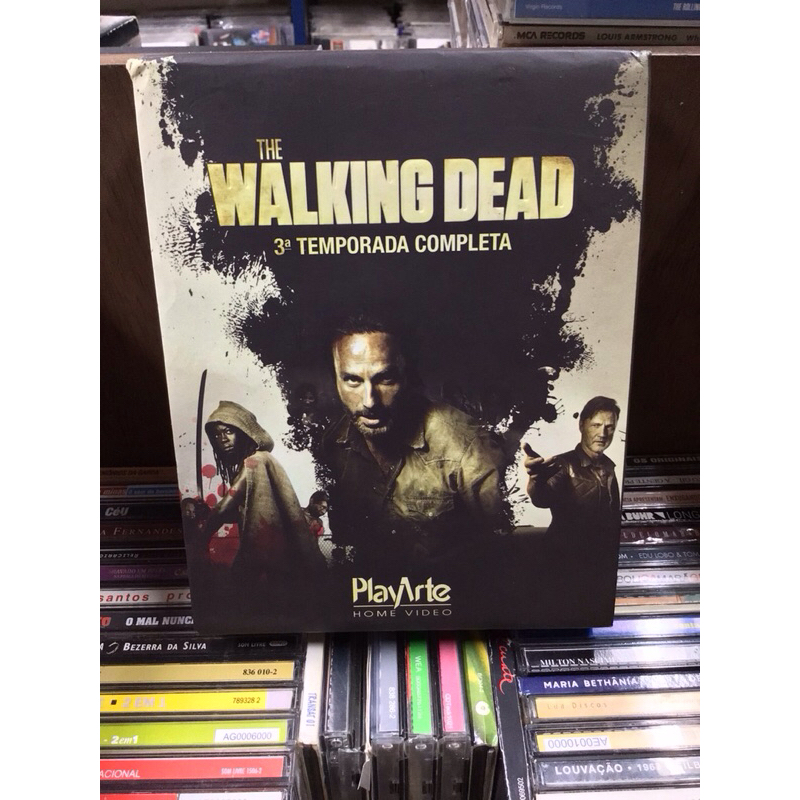 Box Bluray The Walking Dead 3a Temporada Completa