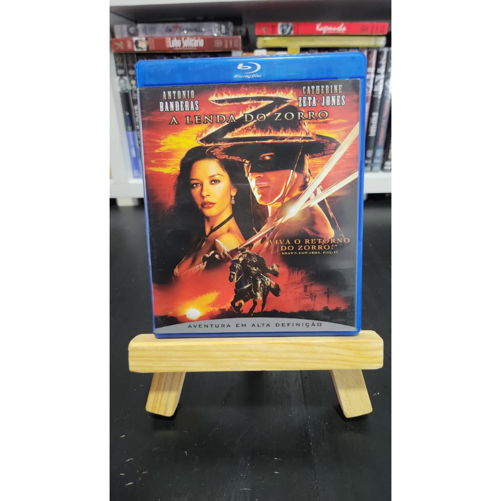 Bluray A Lenda do Zorro - Antonio Banderas - Original - Dublado