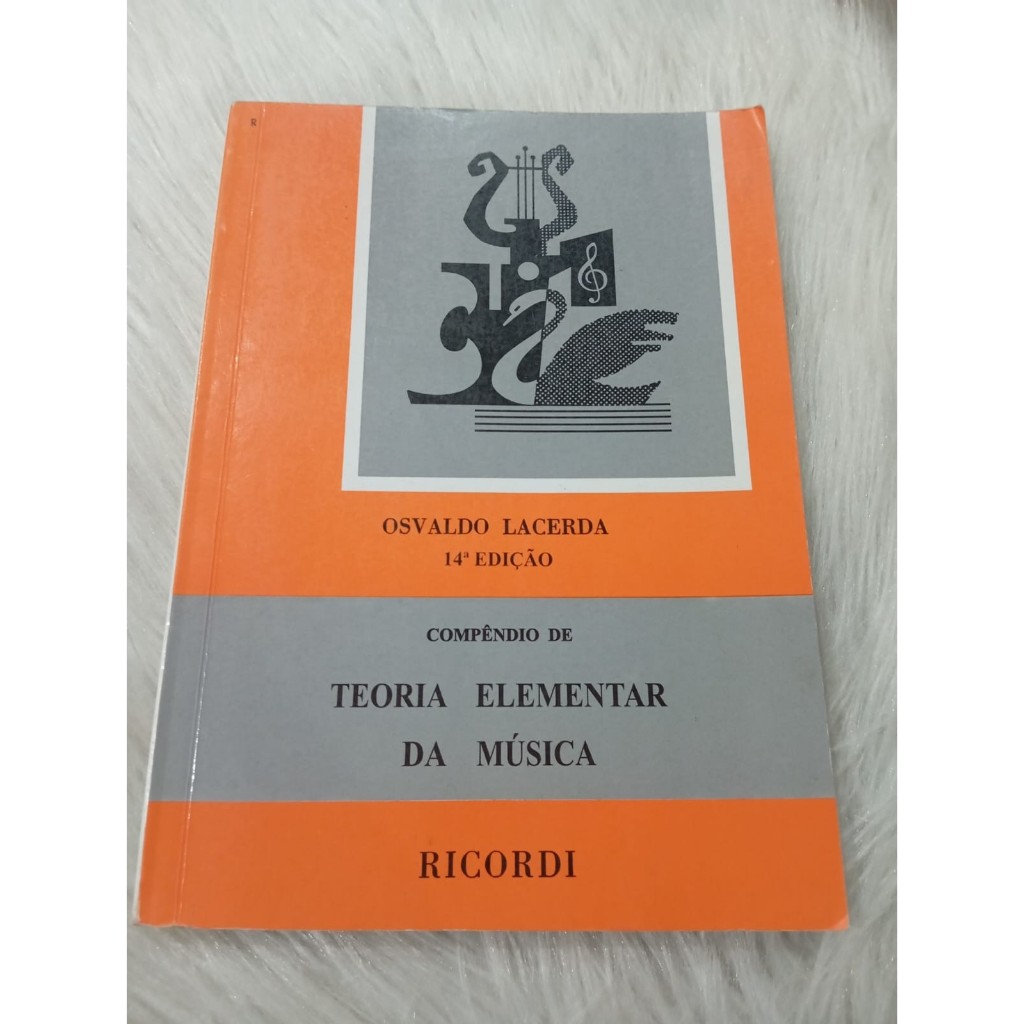 Livro Compendio de Teoria Elemtnar da Musica Osvaldo Lacerda