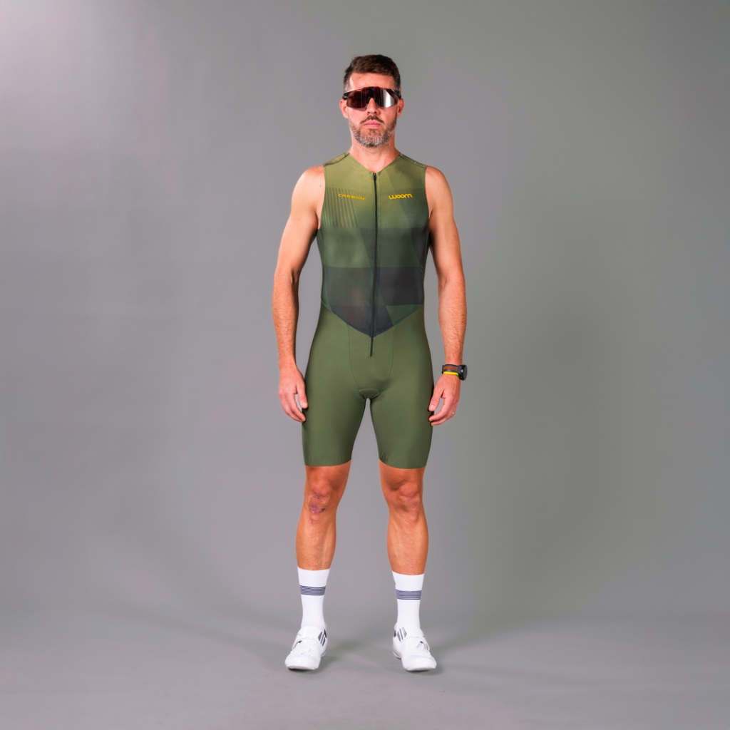 Macaquinho Triathlon Woom Carbon Phantom Vertigo