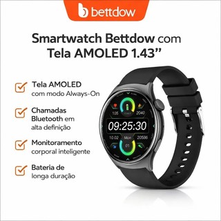 BETTDOW Smart Watch Mulheres Homens Bluetooth GPS Resposta Chamada Modo Esportivo IP67 À …