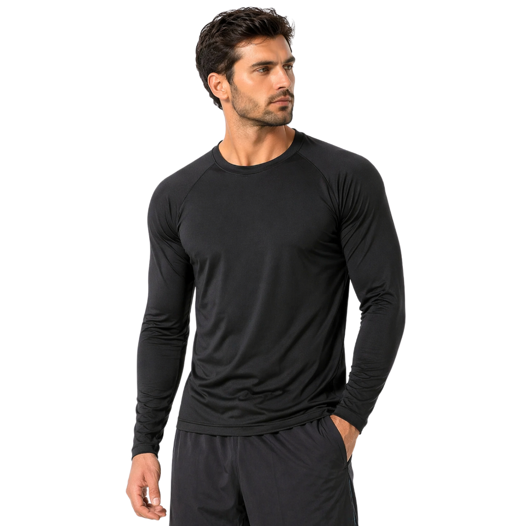 Camiseta Masculina Proteção Contra Raios Uv Térmica Praia Academia Dry Fit Esportiva