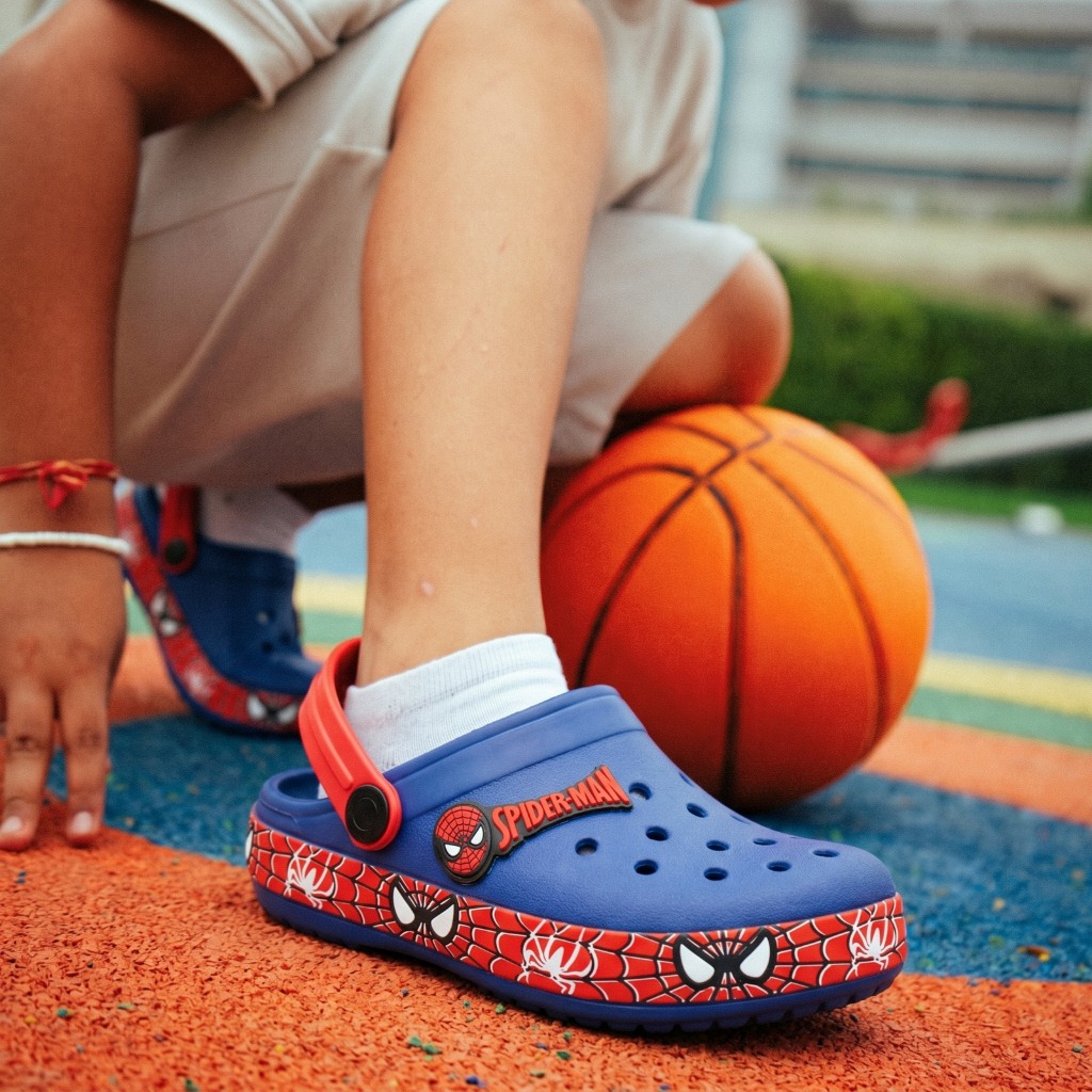 Babuche Infantil Chinelo Spider Man Do 21 ao 32 Sandália Homem Aranha Promoção