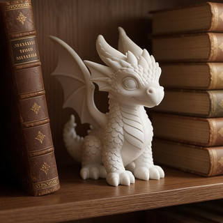 🐉 BEBÊ DRAGÃO FEROZ • 10CM / 13CM • ESTATUETA DECORATIVA • QUARTA ASA • HARRY POTTER COLECIONÁVEL