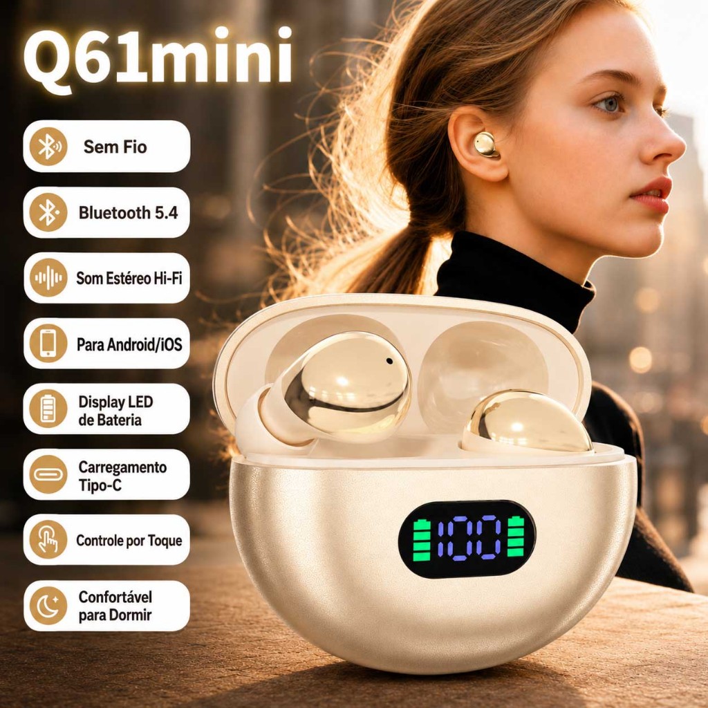 TWS Sem Fio Bluetooth 5.4 Fones De Ouvido Estéreo Surround Atraso Jogos Com Cancelamento Ruído Microfone