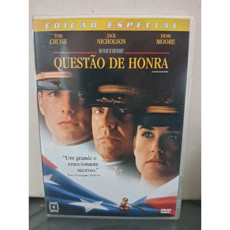 Dvd Questão de Honra Tom Cruise Demi Moore Original