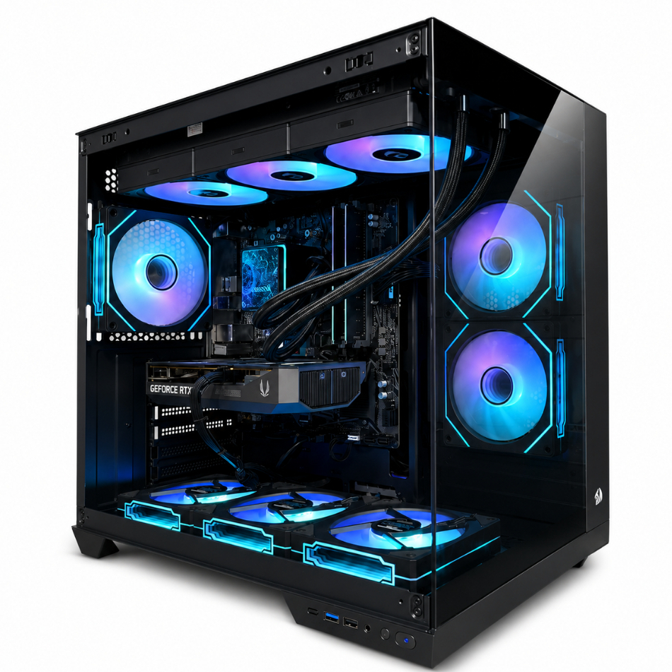 PC Gamer Madara Uchiha AMD Ryzen 7 5700X, B550M, Memoria Ram ,RTX 5060 8GB,  Wc 360MM, Win 11 PRO